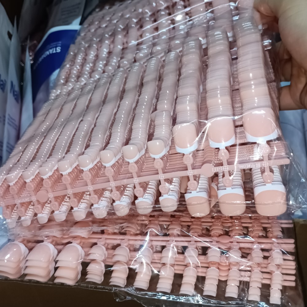 Nail Art Ombre - 120 stuks vierkante teennageltips - korte