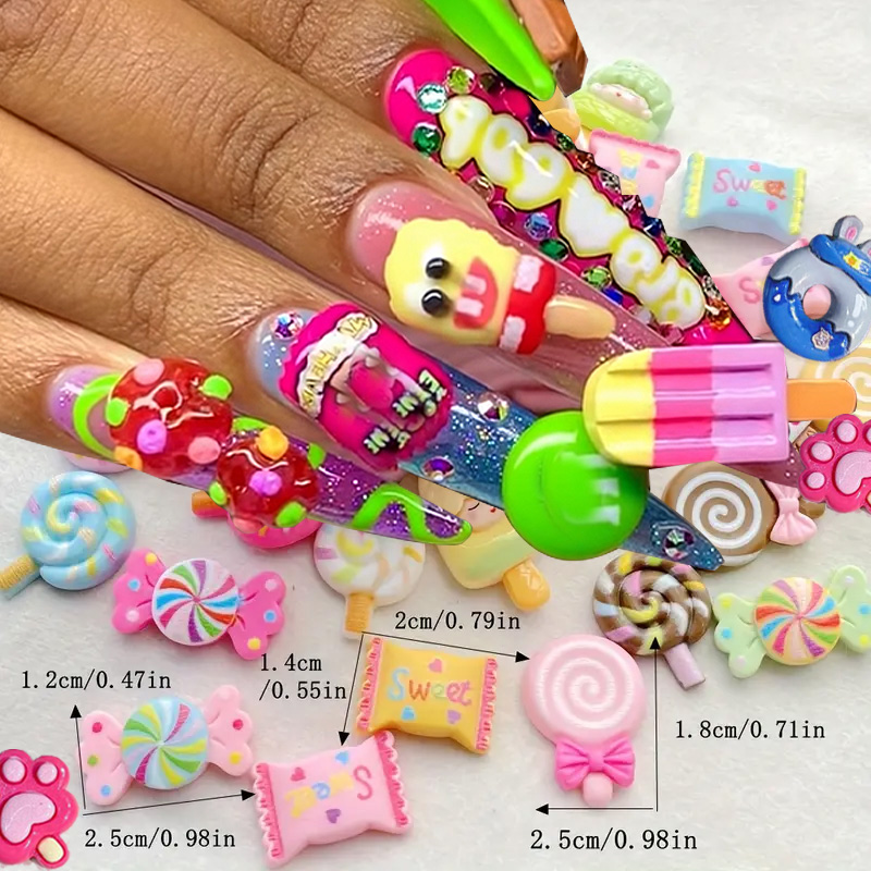 30 stuks grappige cartoon snoe - Nail Art Valentines Day recensie en prijs