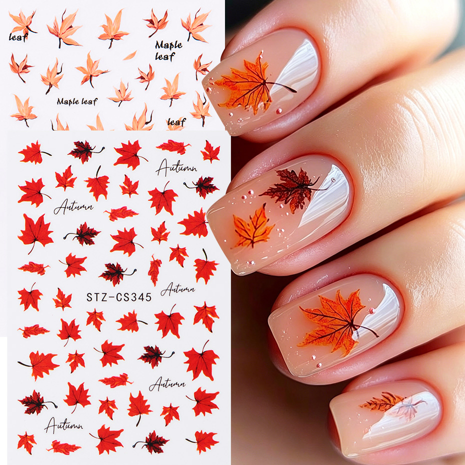 2 stuks aquarel oranje rood es - Nail Art Orange recensie en prijs