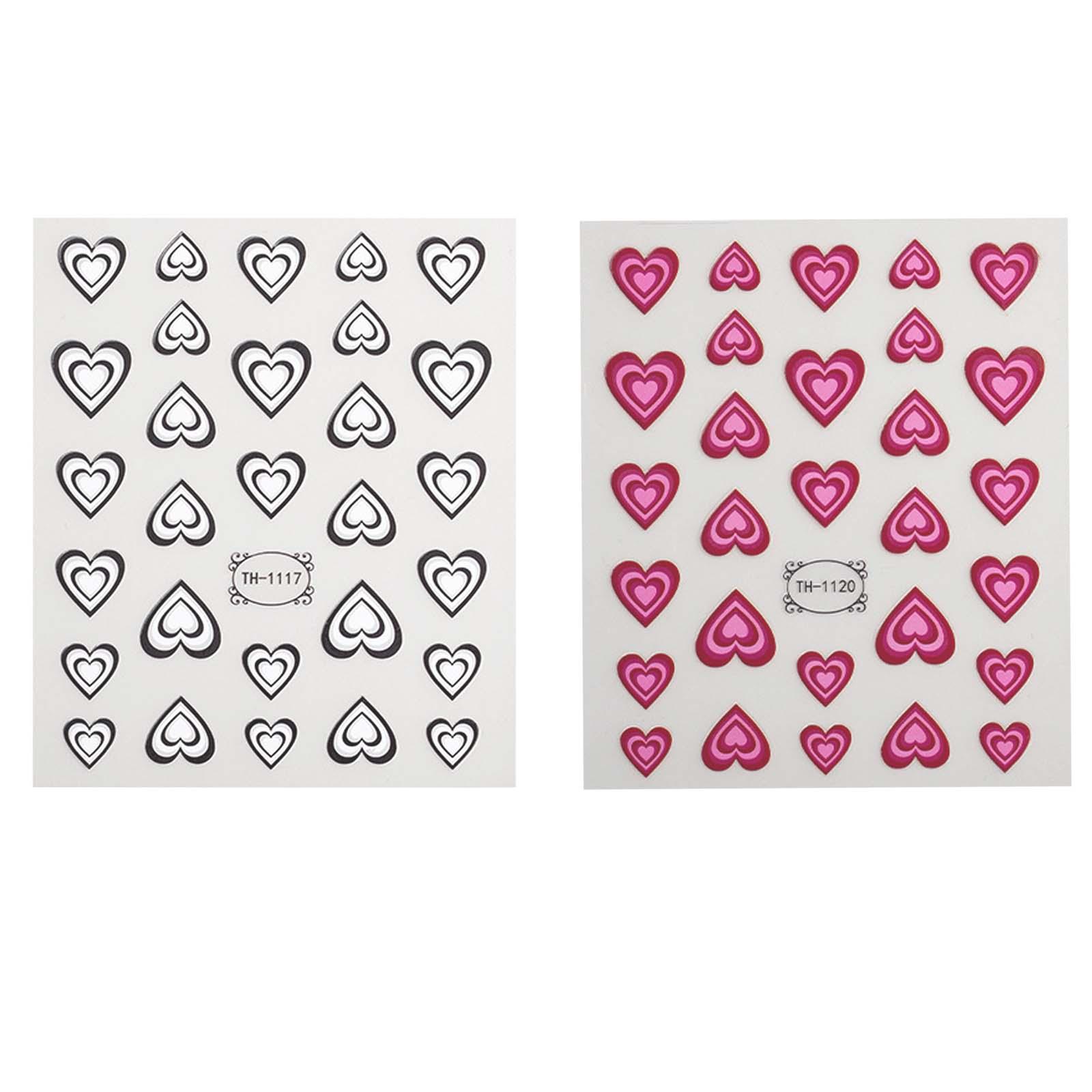 Valentijnsdag 3D Hart Nagelsti - Nail Art Valentines Day recensie en prijs