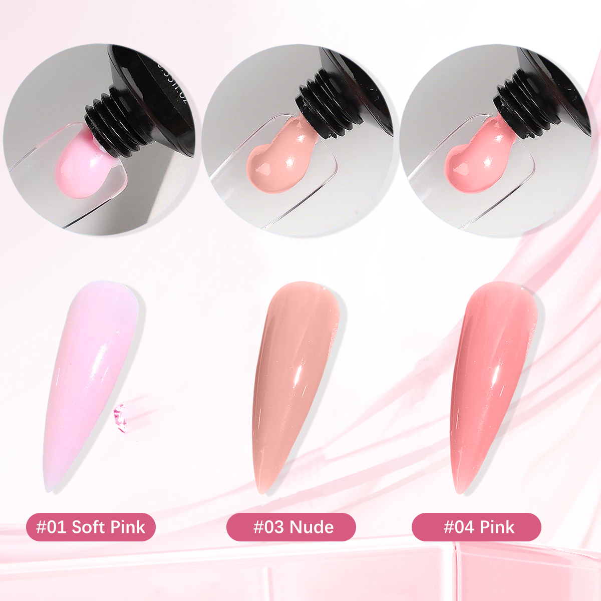 Duolingdai 4 Kleuren Poly Nage - Nail Art Ombre recensie en prijs