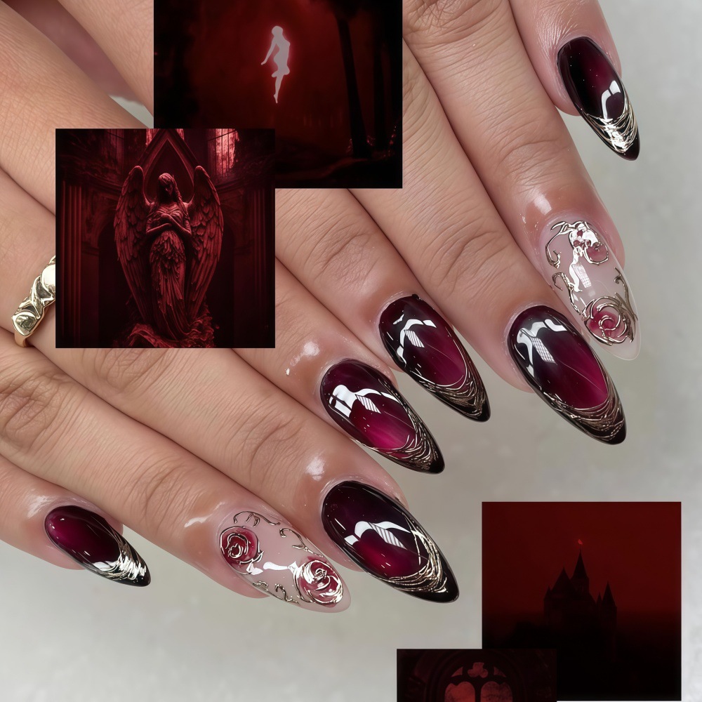 3D nepnagels voor dames meisje - Nail Art Press On recensie en prijs
