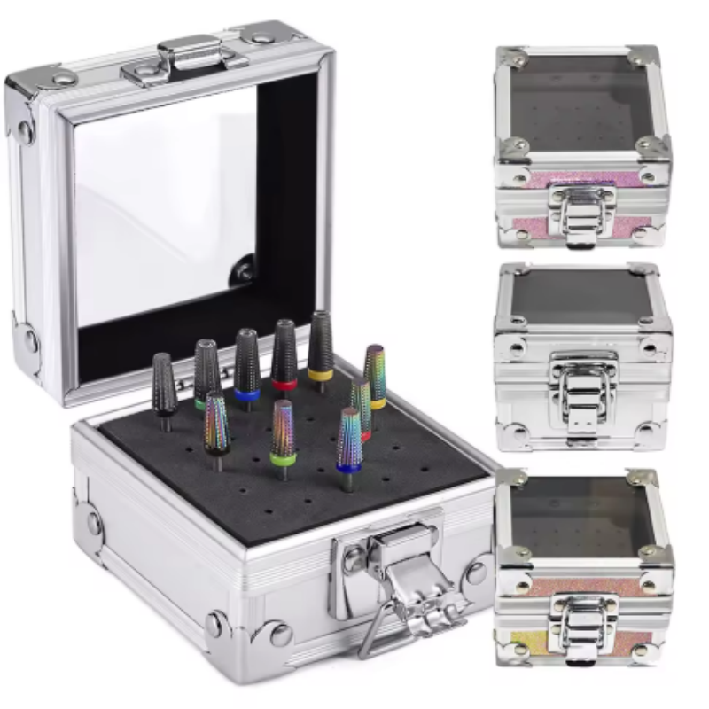 Nagelboorbits opbergdoos van a - Nail Drill Machine recensie en prijs