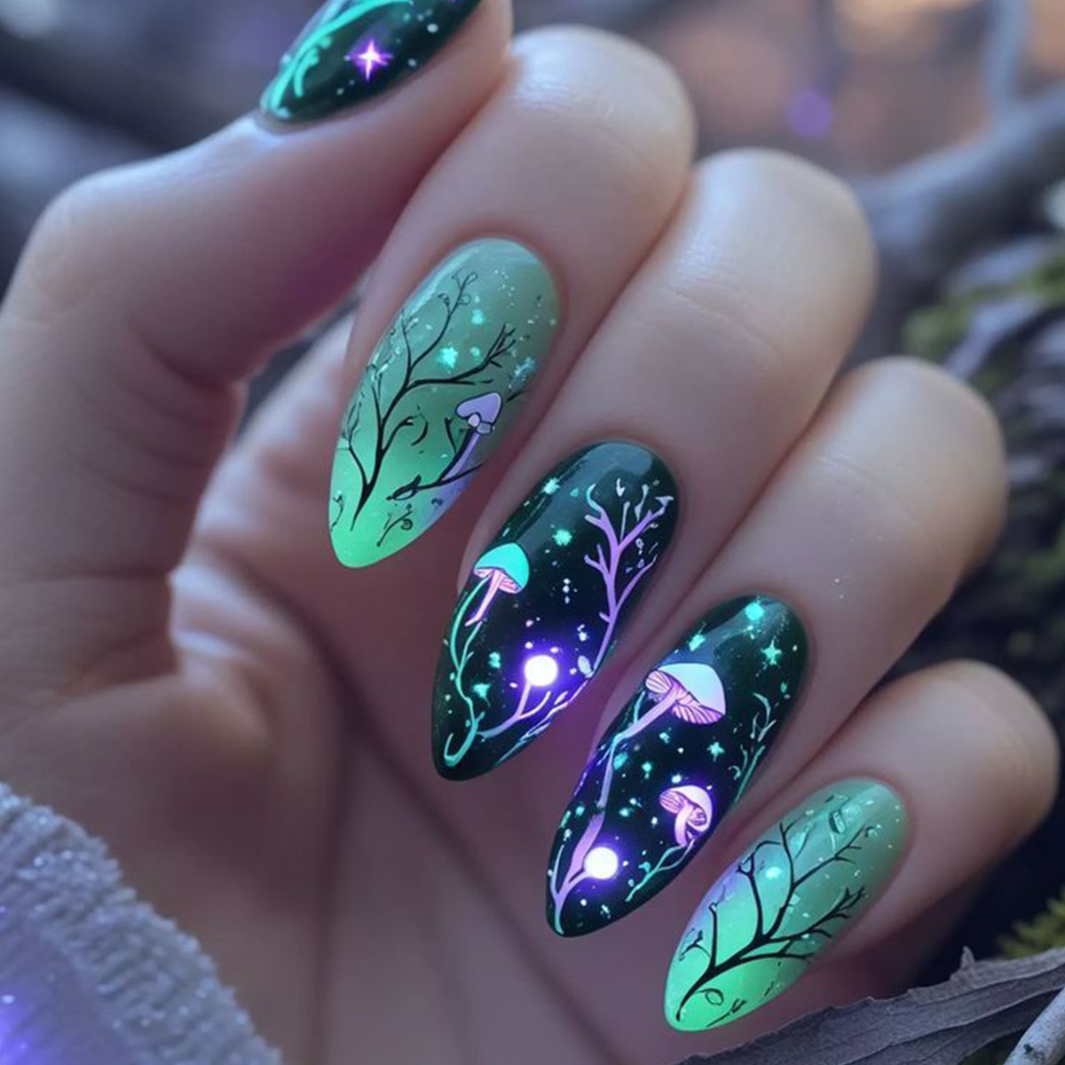 Amandelpers op nagels Paddesto - Nail Art Press On recensie en prijs