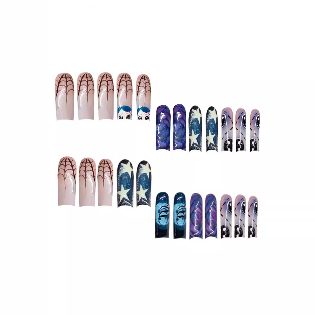 24 Stuks Y 2K Ster Graffiti Pe - Nail Art Press On recensie en prijs
