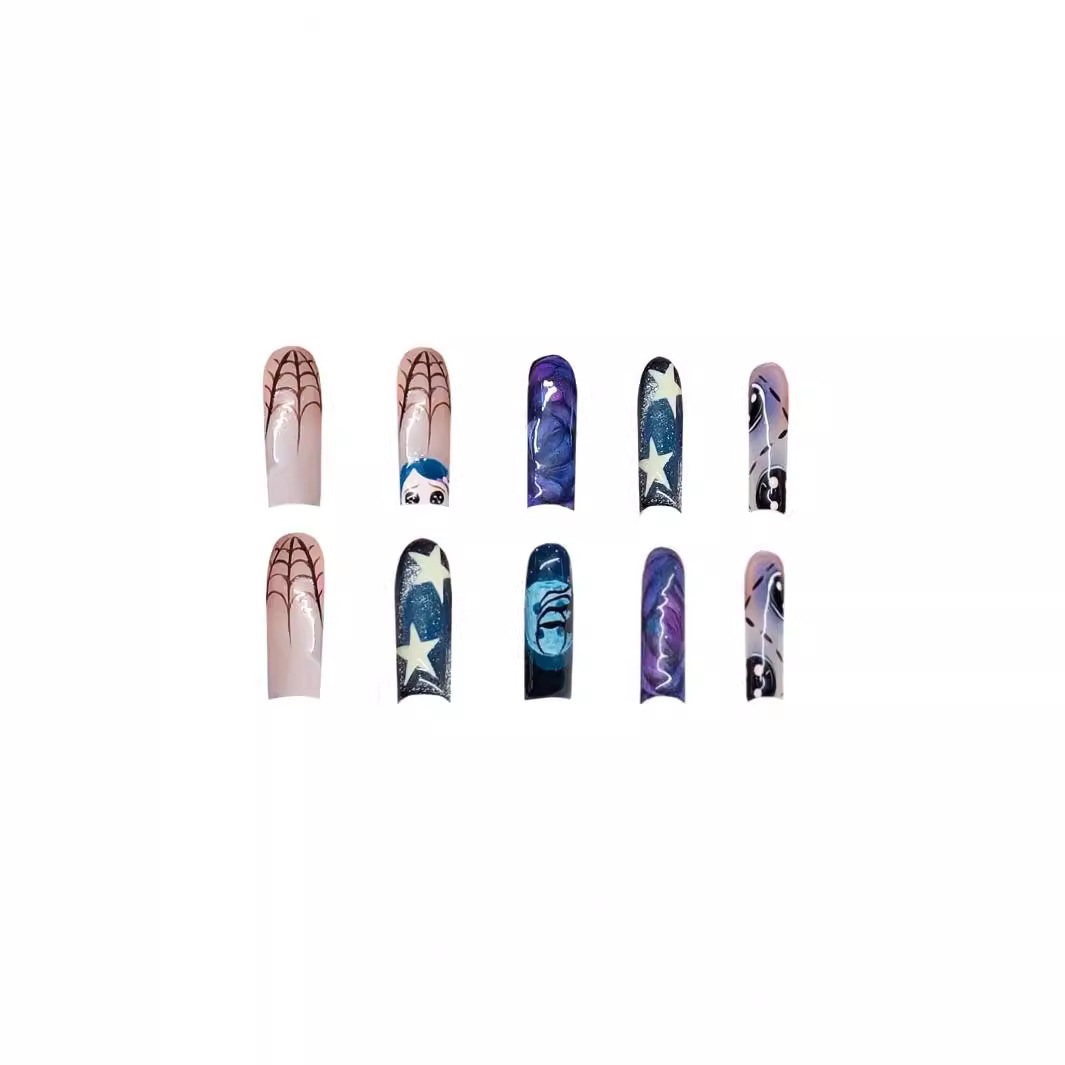 24 Stuks Y 2K Ster Graffiti Pe - Nail Art Press On recensie en prijs
